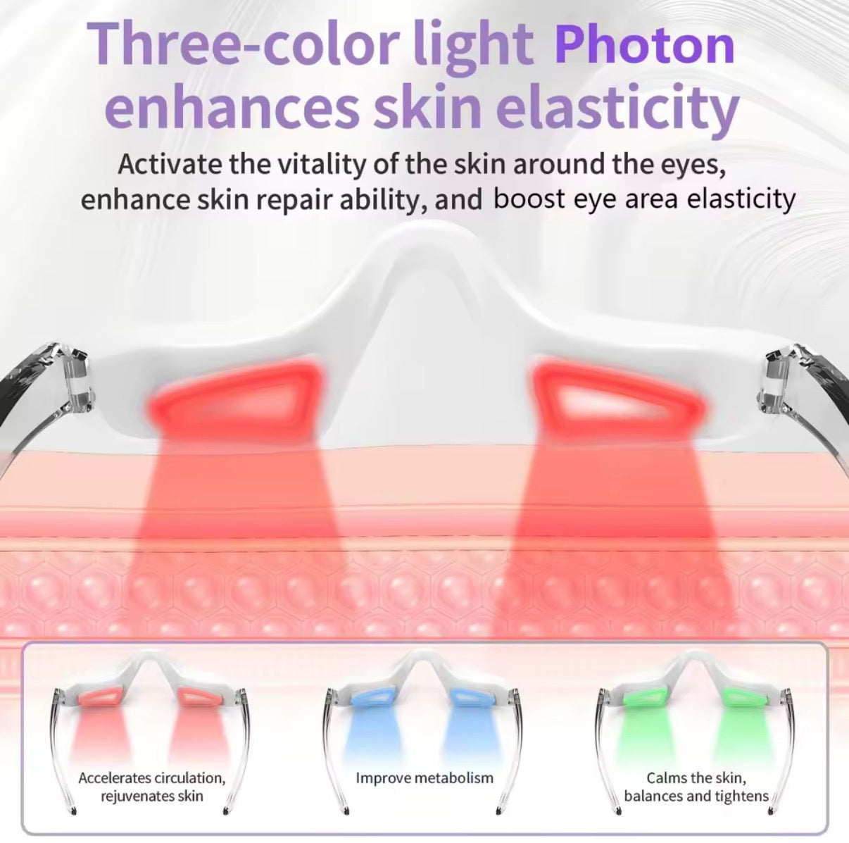 LumiLift™ 3-in-1 LED Eye Therapy Glasses