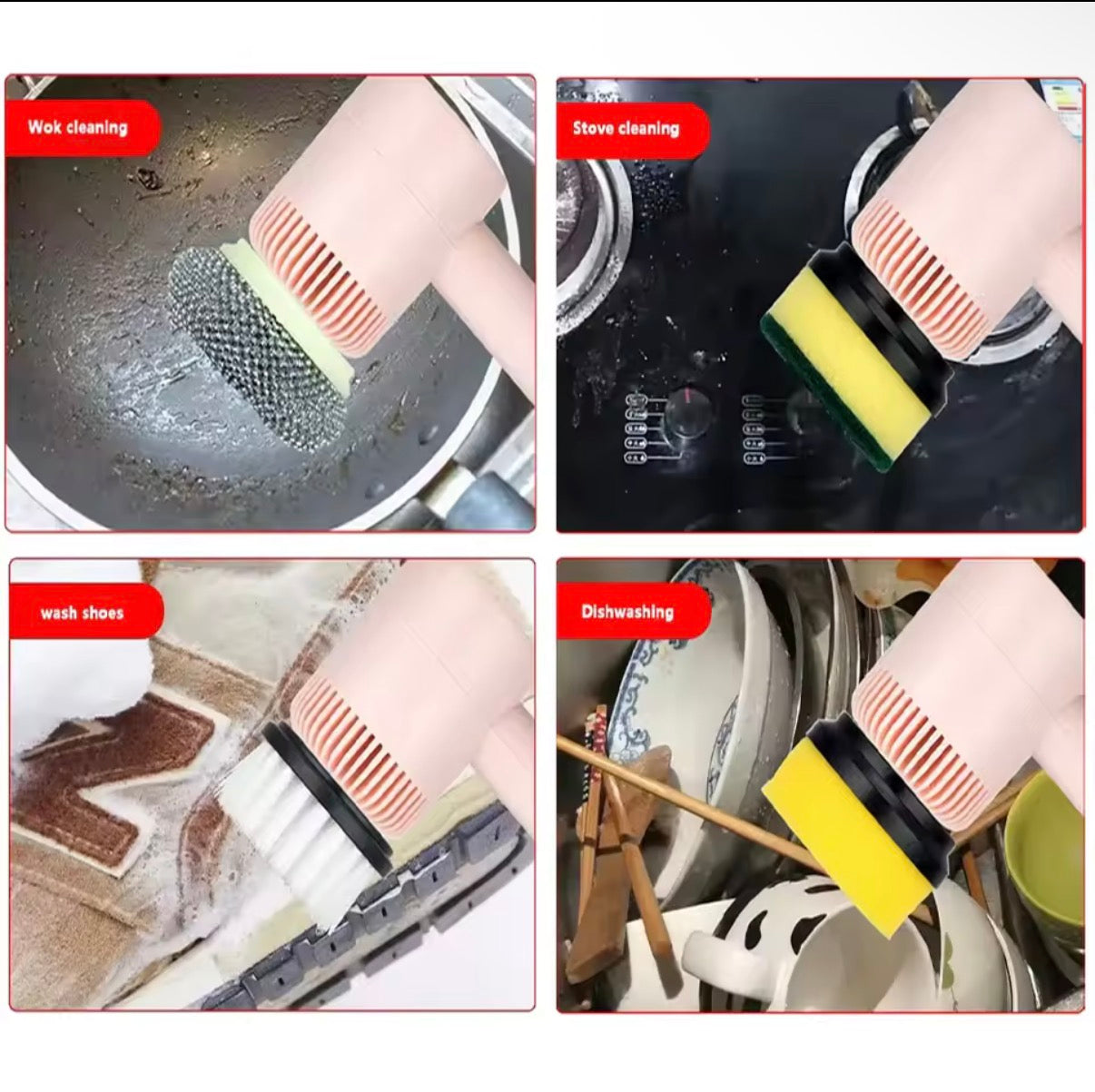 ScrubPro™ Electric Cleaning Brush